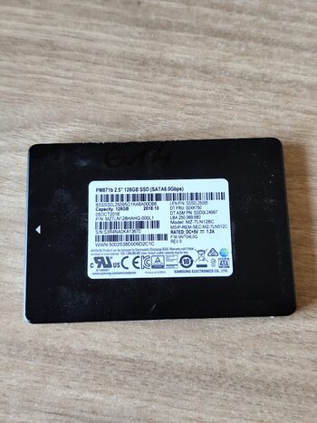 Samsung PM871b 128 GB SSD Storage