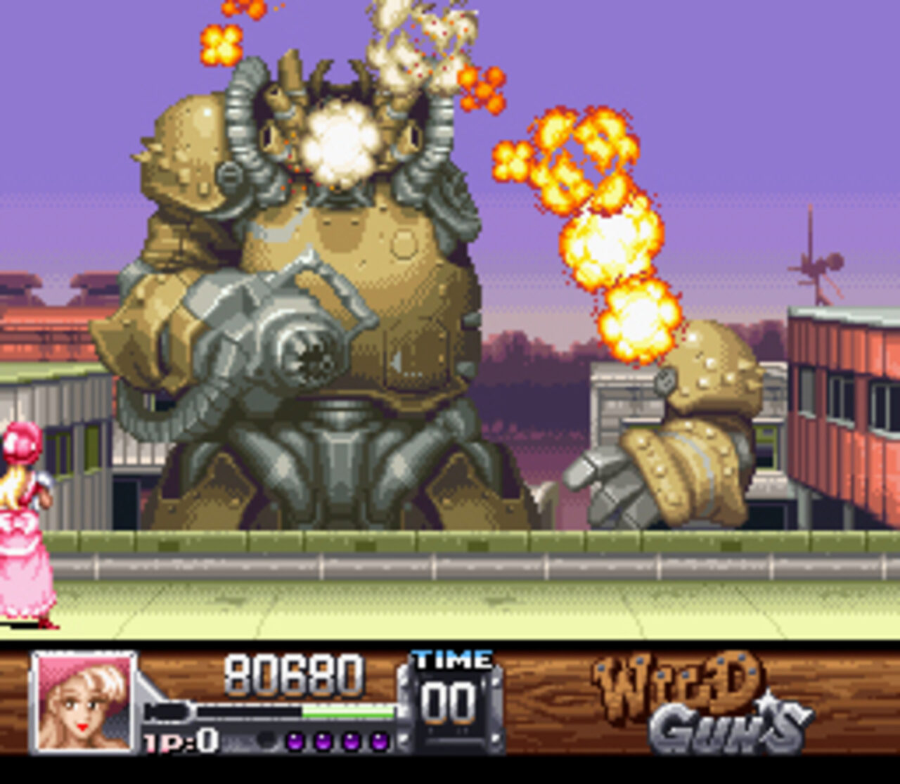 Wild Guns (1994) SNES