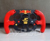 MOD F1 PERSONALIZADO center cap nombre accesorio superior logo para Logitech G29