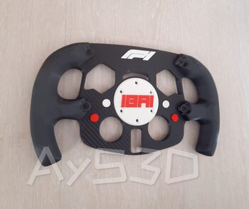 MOD F1 PERSONALIZADO center cap nombre accesorio superior logo para Logitech G29