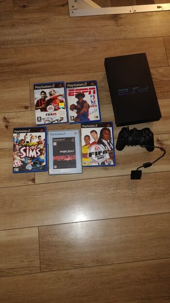 Playstation 2, Black, 8MB