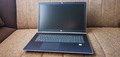 Hp i7 8th/17,3"fhd Ips/12gb/SSD nvme/w10 