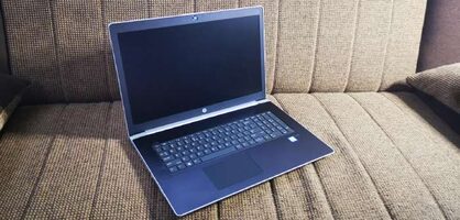 Hp i7 8th/17,3"fhd Ips/12gb/SSD nvme/w10 