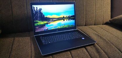 Hp i7 8th/17,3"fhd Ips/12gb/SSD nvme/w10 