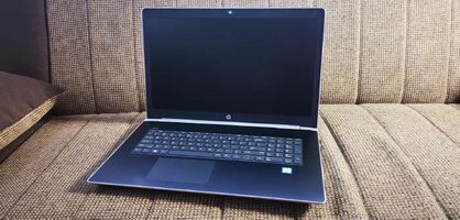 Hp i7 8th/17,3"fhd Ips/12gb/SSD nvme/w10 