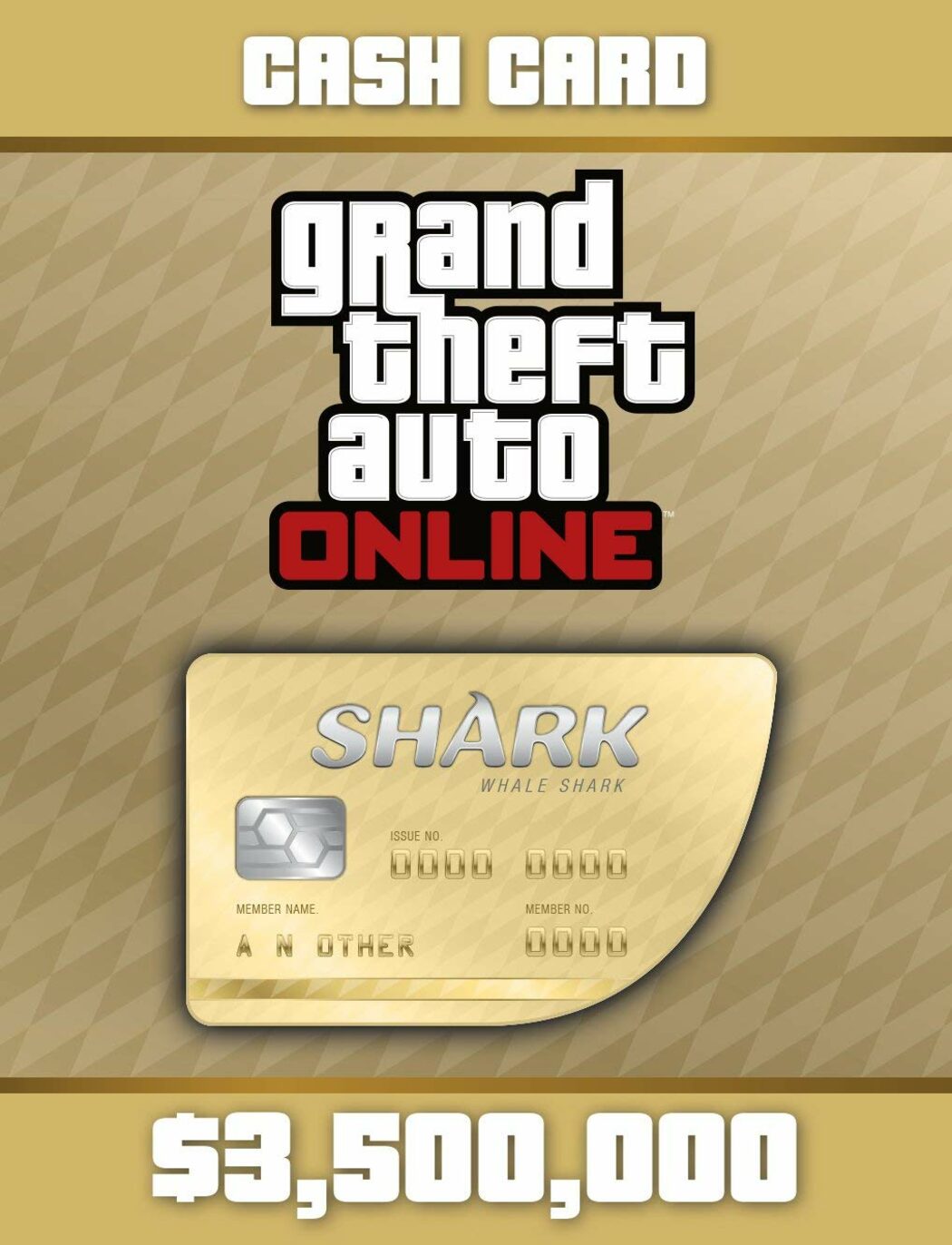 GTA Online Whale Shark Cash Card | Buy cheaper card! | ENEBA