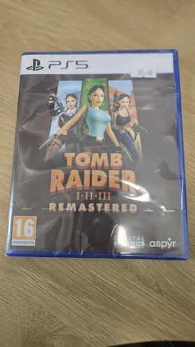 Tomb Raider I-III Remastered PlayStation 5