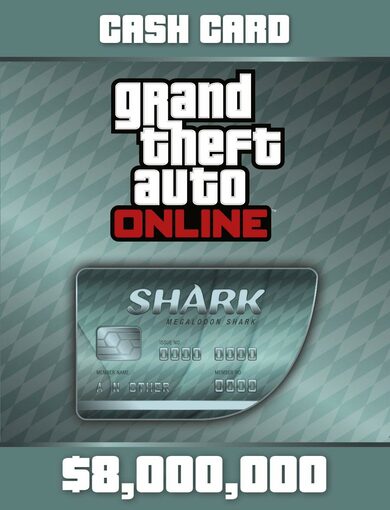 E-shop Grand Theft Auto Online: Megalodon Shark Cash Card (PC) Rockstar Games Launcher Key GLOBAL