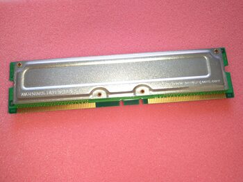 MR16R082GBN1-CK8 Samsung Rambus 256MB PC800 non-ECC 184-Pin RDRAM RIMM