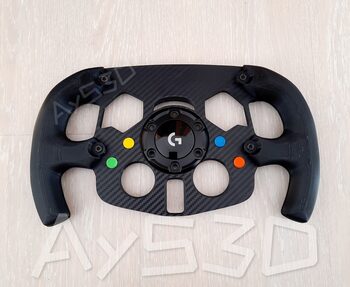 MOD F1 Formula 1 para Volante Logitech G29 y G923 de Ps PlayStation Multicolor 