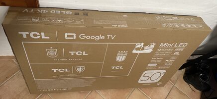 TCL 50" C805 NUEVA, SIN ABRIR