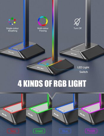 New Bee Z8 RGB ausinių laikiklis for sale