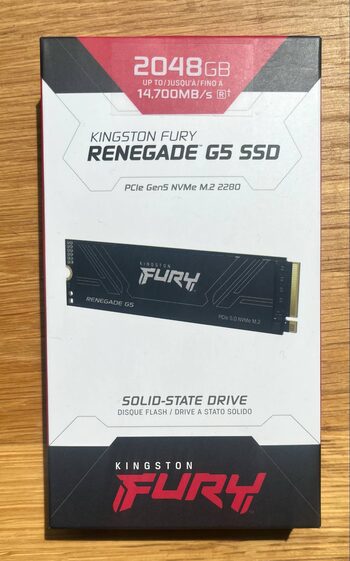 KINGSTON FURY Renegade G5 2048GB PCIe 5.0 M.2 NVMe SSD