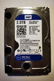 Western Digital Blue 2 TB HDD Storage