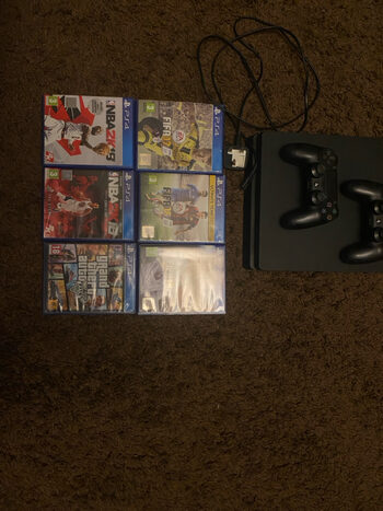 PS4+žaidimai+2pultai 