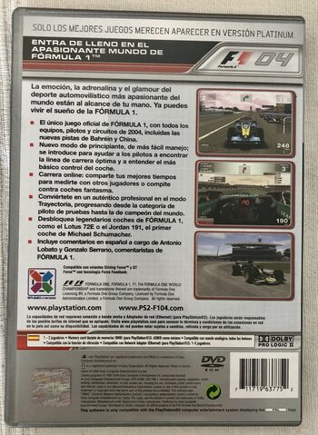 Get Formula One 04 PlayStation 2