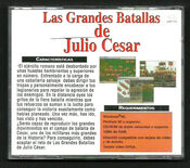 Juego para PC Las Grandes Batallas de Julio Cesar. Interactive Magic