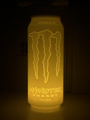 Monster energy led lempa for sale