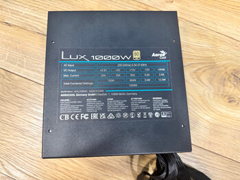 Get AeroCool LUX 1000W GOLD PSU