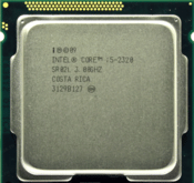 Intel Core i5-2320 3 GHz LGA1155 Quad-Core CPU