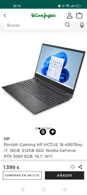 hp victus i7-11800H for sale