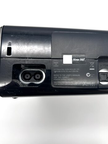 Xbox 360 S Slim (NO HDD) Žaidimų Konsolės Juodas Rinkinys