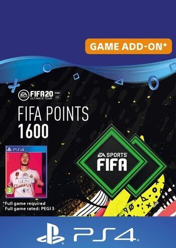 FIFA 20 - 1600 FUT Points (PS4) PSN Key GERMANY