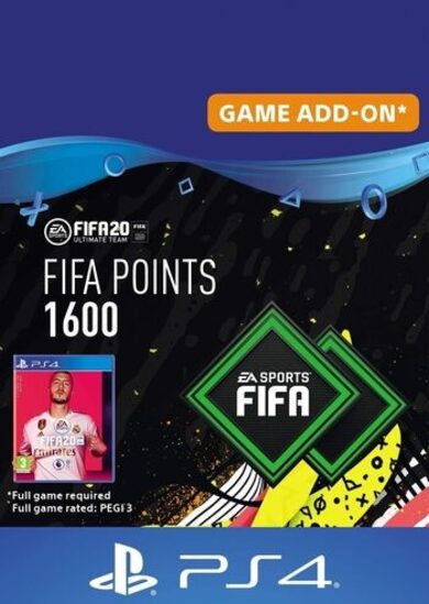 E-shop FIFA 20 - 1600 FUT Points (PS4) PSN Key GERMANY