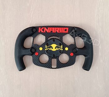 MOD F1 Fórmula 1 PERSONALIZADO con NOMBRE y RED BULL Volante Logitech G29 y G923