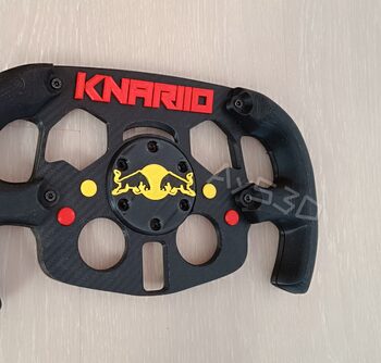 MOD F1 Fórmula 1 PERSONALIZADO con NOMBRE y RED BULL Volante Logitech G29 y G923