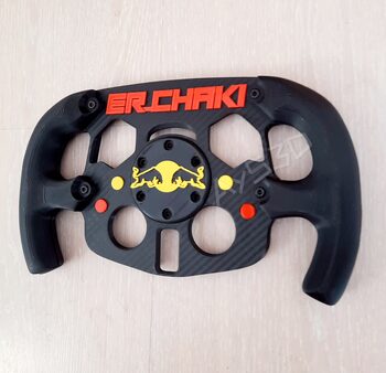 MOD F1 Fórmula 1 PERSONALIZADO con NOMBRE y RED BULL Volante Logitech G29 y G923