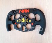 MOD F1 Fórmula 1 PERSONALIZADO con NOMBRE y RED BULL Volante Logitech G29 y G923