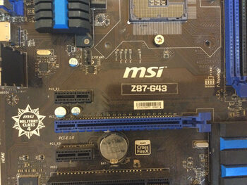 Buy MSI Z87-G43 Intel Z87 ATX DDR3 LGA1150 2 x PCI-E x16 Slots Motherboard