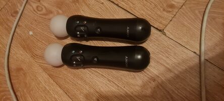 2x Playstation Move Pulteliai psmove skirti ps3 ps4 ir ps5 konsolėms 