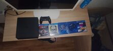 PlayStation 4 Slim, Black, 500GB