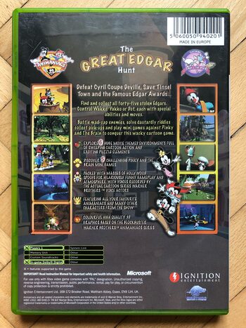 Animaniacs: The Great Edgar Hunt Xbox