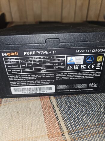 Buy be quiet! Pure Power 11 CM ATX 500 W 80+ Gold Semi-modular PSU