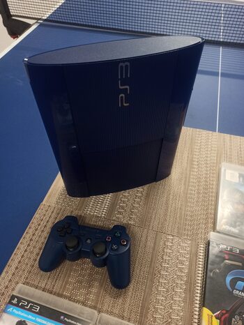 PlayStation 3 Super Slim, Blue, 500GB for sale