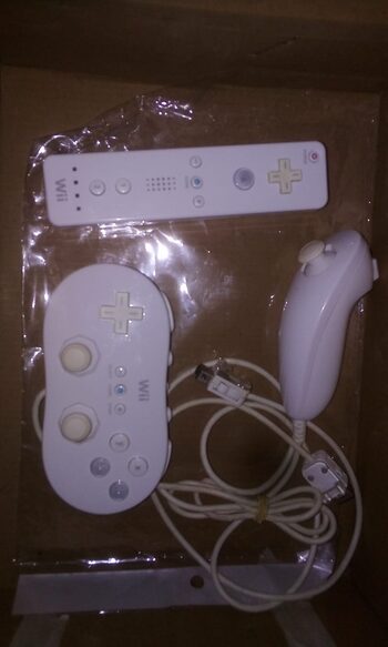 nintendo Wii+ 3 juegos+3 mando 