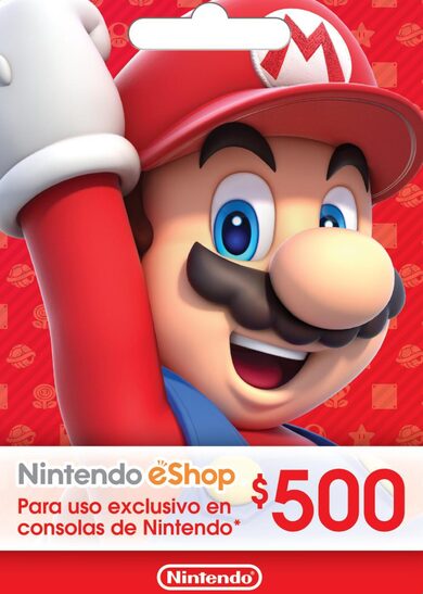 E-shop Nintendo eShop Card 500 MXN Key MEXICO