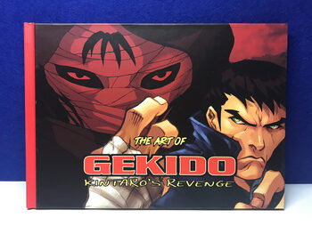 The Art of Gekido Kintaro's Revenge Switch libro + pegatinas Nintendo