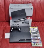 Playstation 3 slim 320gb konsolė su dėže