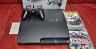 Playstation 3 slim 320gb konsolė su dėže