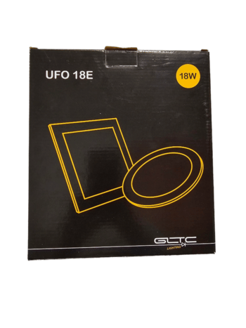 Lámpara de techo LED UFO 18E de 18 W 22,5 x 2 Luz