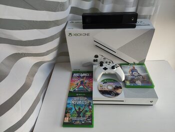 Xbox One S + 4 žaidimai + kamera