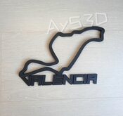 CIRCUITO VALENCIA decorativo de pared para tu zona gamer de Formula 1 F1 Moto GP