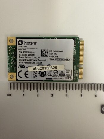 Plextor M6M 512 GB SSD Storage