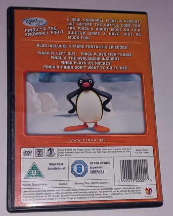 Pingu & The Snowball Fight (DVD) - 1€ for sale