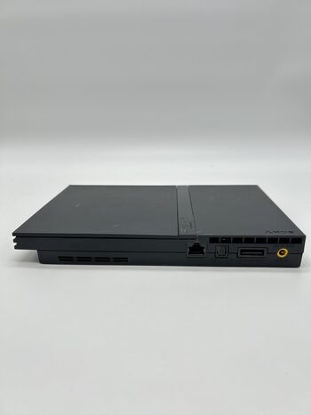 Get Sony PlayStation 2 Slim / Slimline Juoda Žaidimų Konsolė