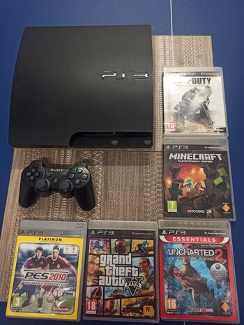 PlayStation 3 Slim, Black, 320GB